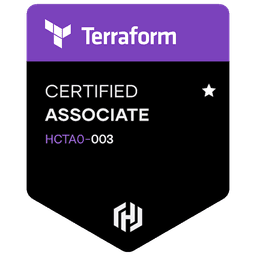 Hashicorp Terraform Associate Certificate